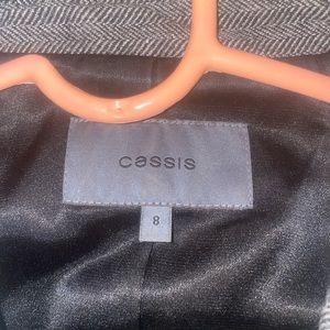 CASSIS - Grey and Black dress suit